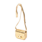 Shoulder Bag Rare Ltd. Ed. Mini Triomphe Crossbody Gold Sequin Canvas
