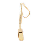 Bandolera Ed. Ltda. Rara Mini Triomphe Lentejuelas Doradas de Lona