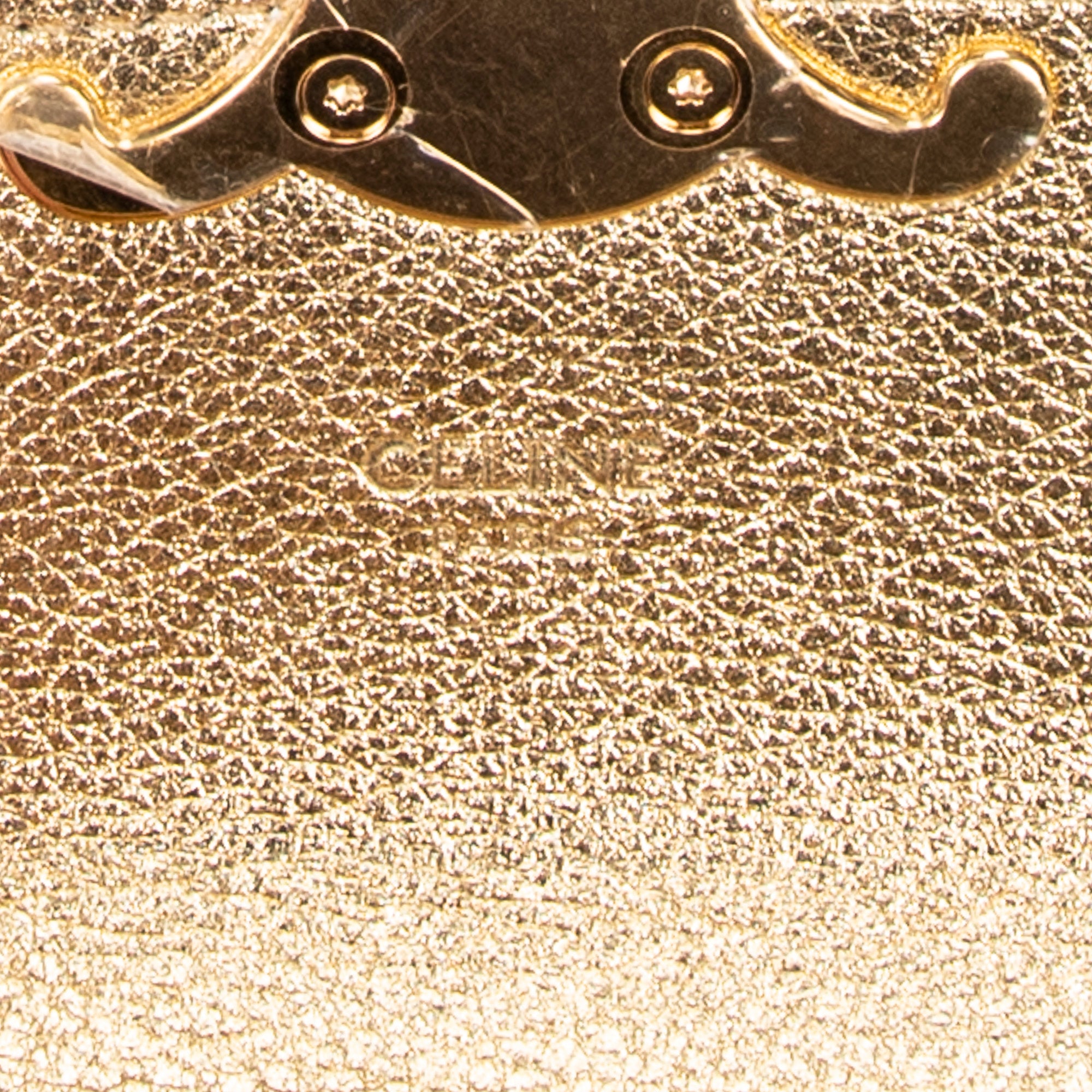 Shoulder Bag Rare Ltd. Ed. Mini Triomphe Crossbody Gold Sequin Canvas