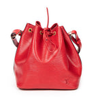 Shoulder bag Noe PM Red Epi
