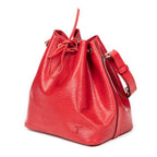 Shoulder bag Noe PM Red Epi