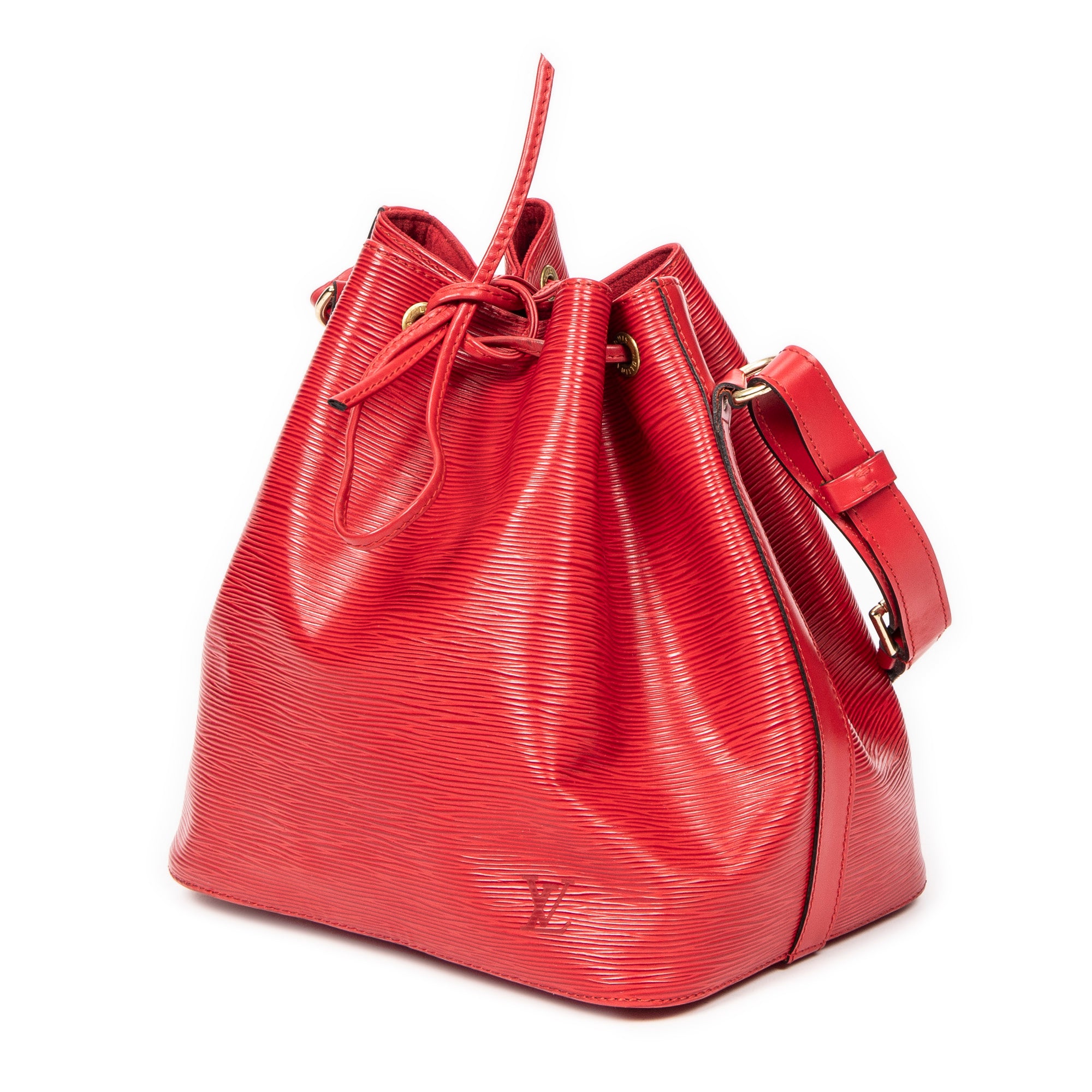 Shoulder bag Noe PM Red Epi