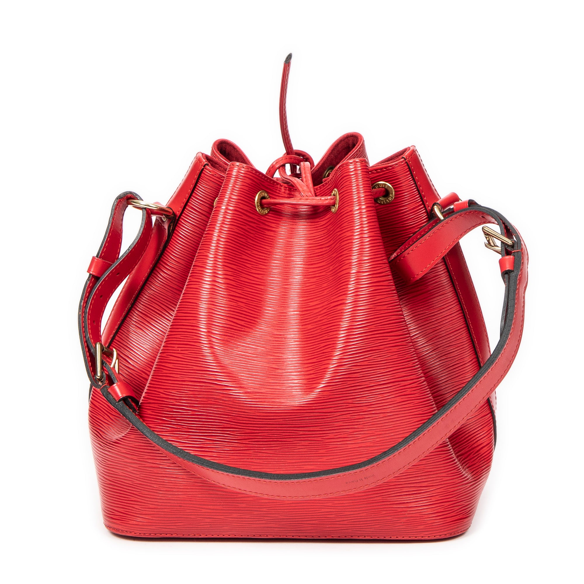 Shoulder bag Noe PM Red Epi