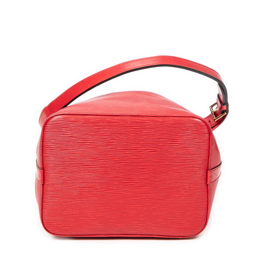 Shoulder bag Noe PM Red Epi
