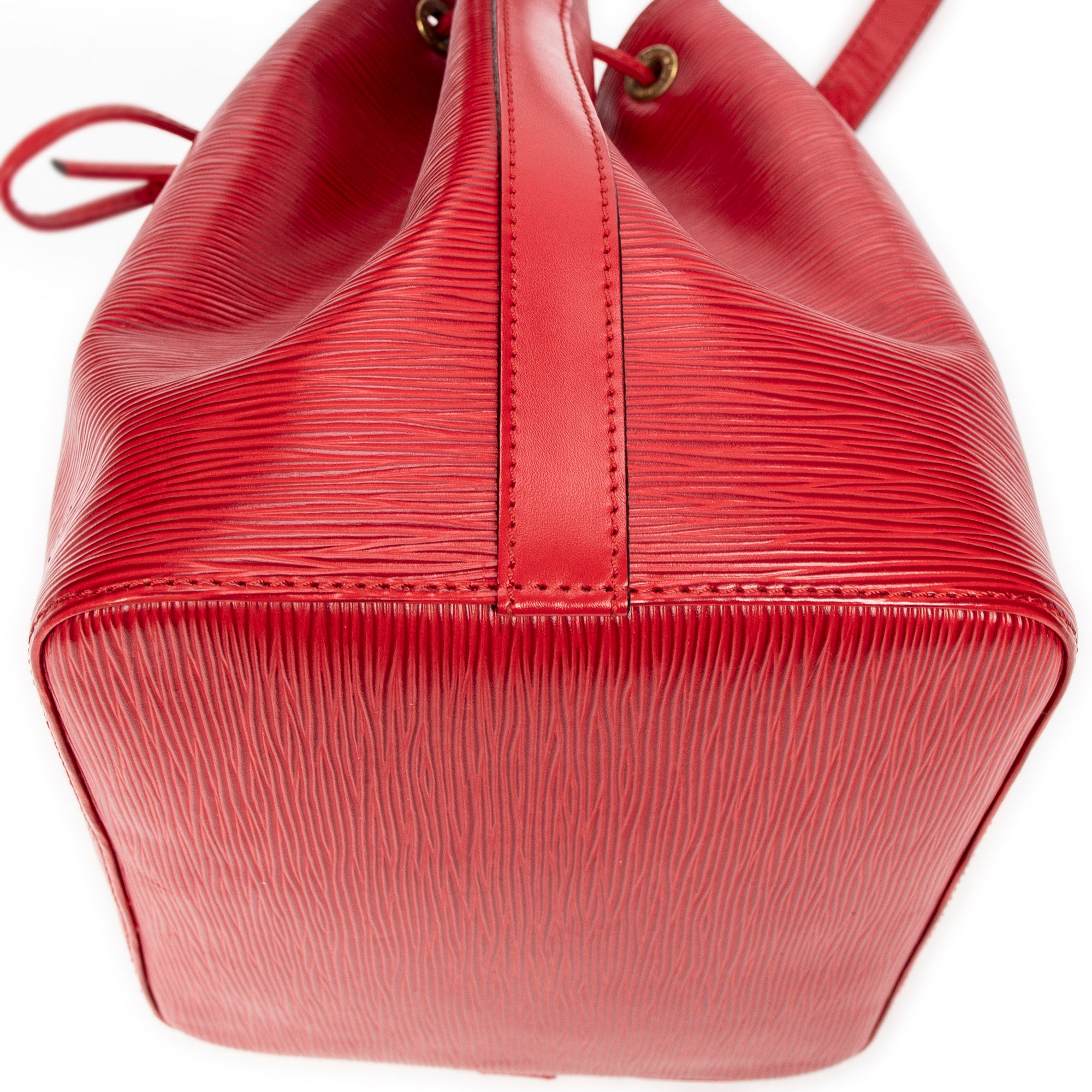 Shoulder bag Noe PM Red Epi