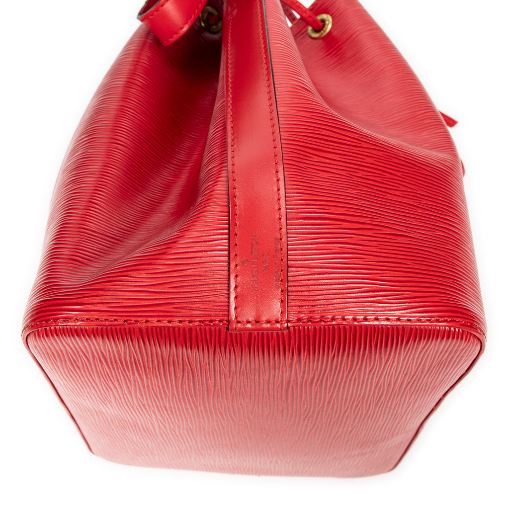 Shoulder bag Noe PM Red Epi