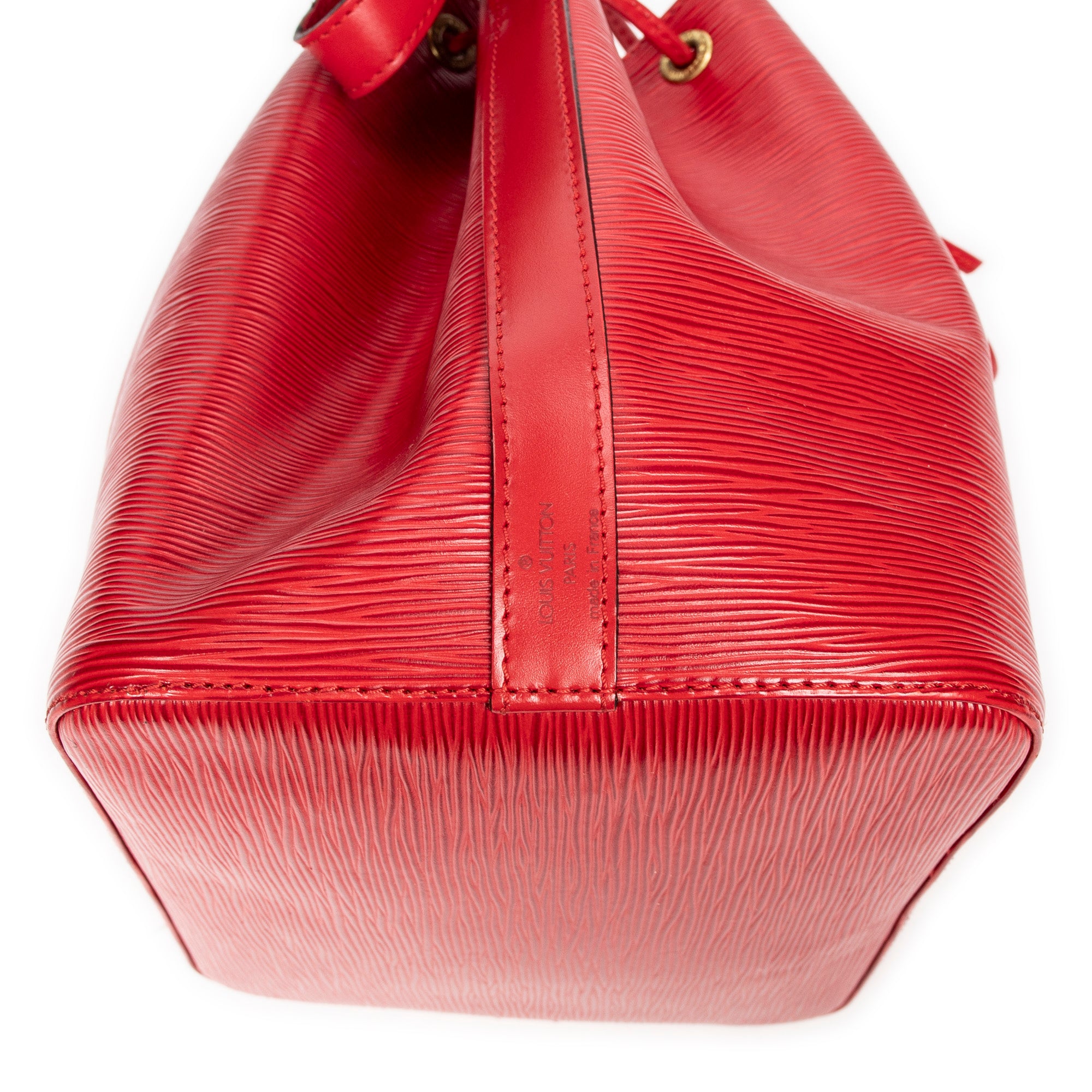 Shoulder bag Noe PM Red Epi