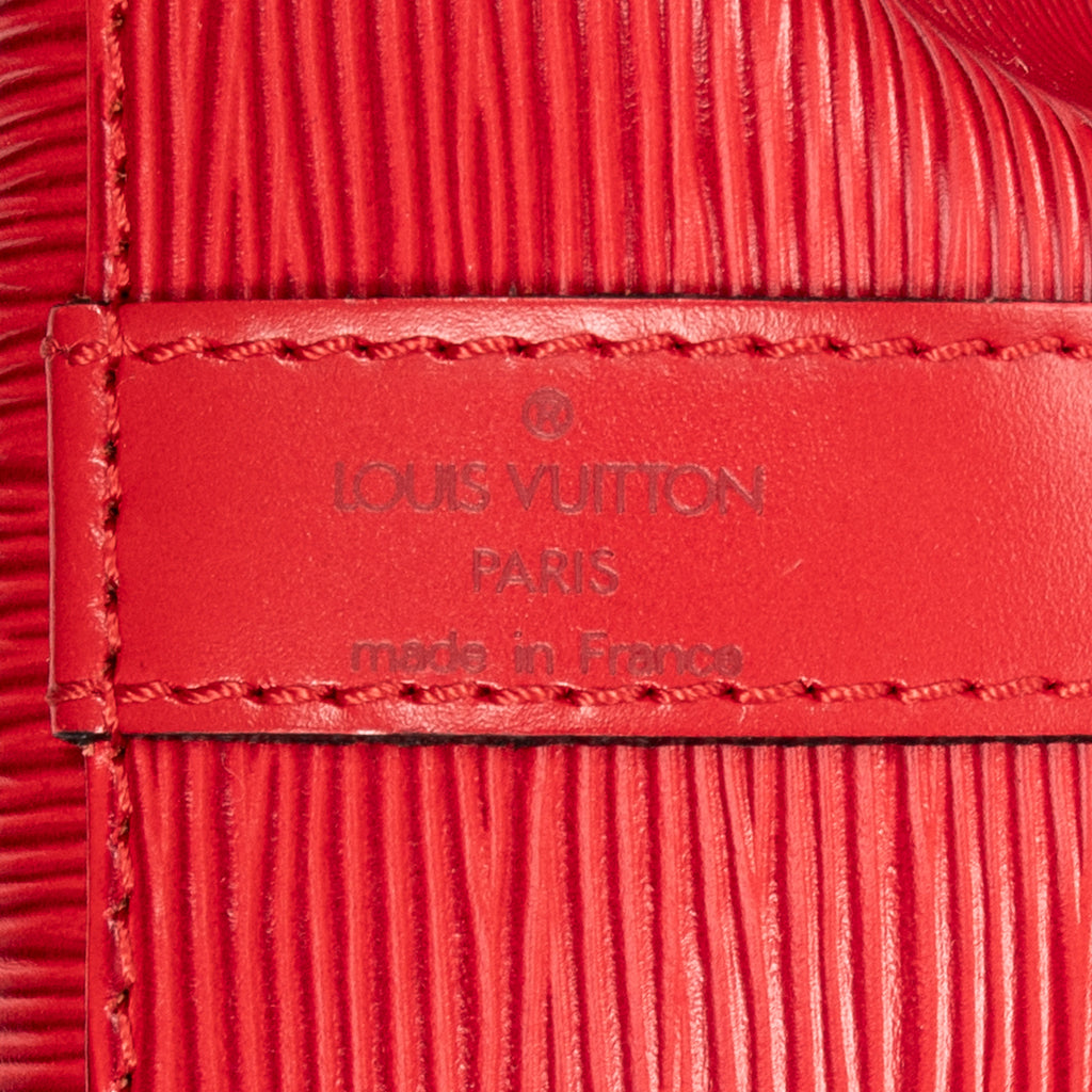 Shoulder bag Noe PM Red Epi