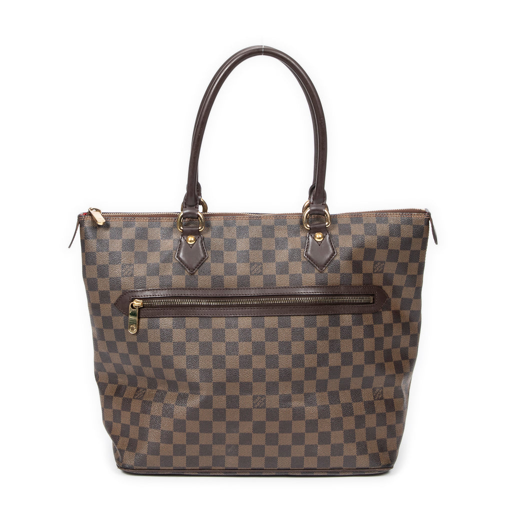 Shoulder bag Saleya GM Brown Damier Ebene