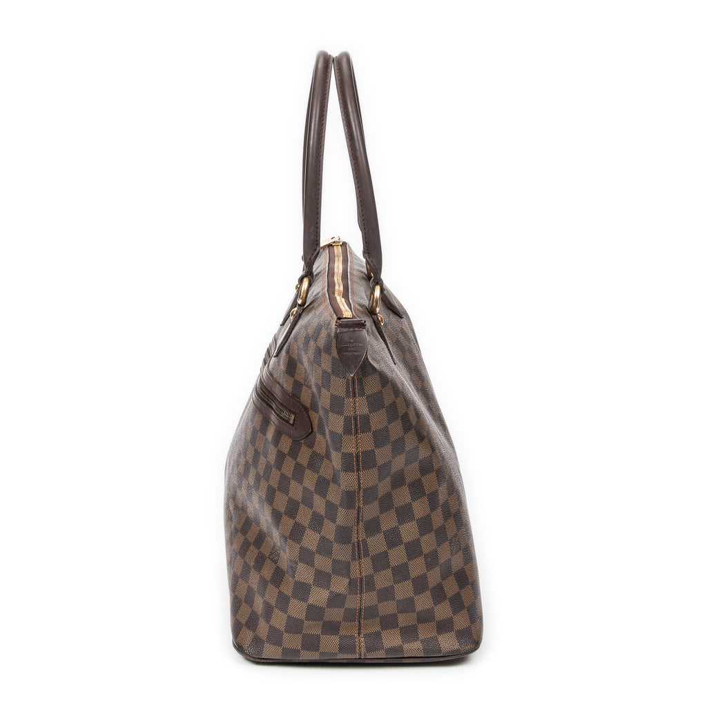 Shoulder bag Saleya GM Brown Damier Ebene