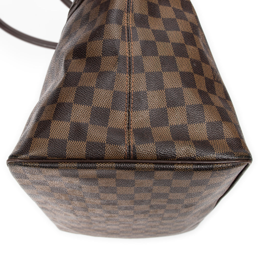 Shoulder bag Saleya GM Brown Damier Ebene