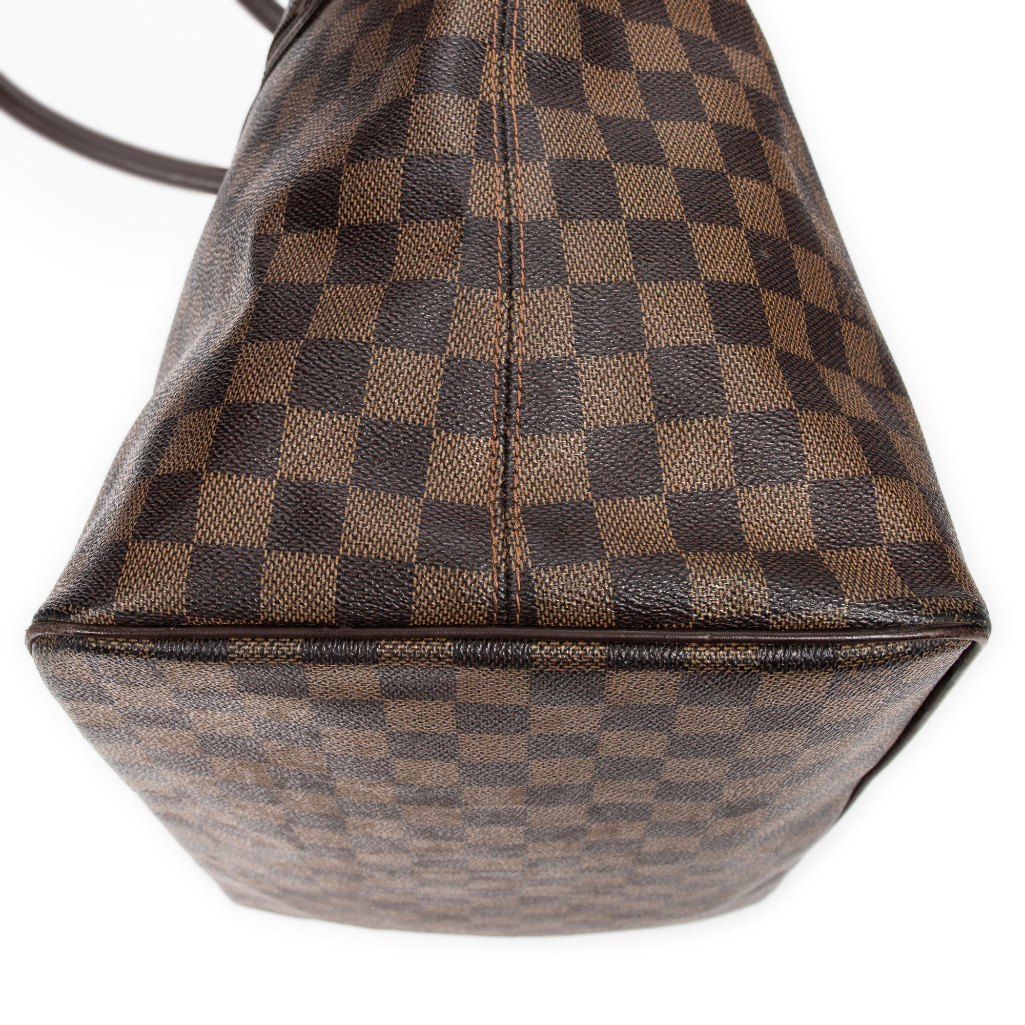 Shoulder bag Saleya GM Brown Damier Ebene
