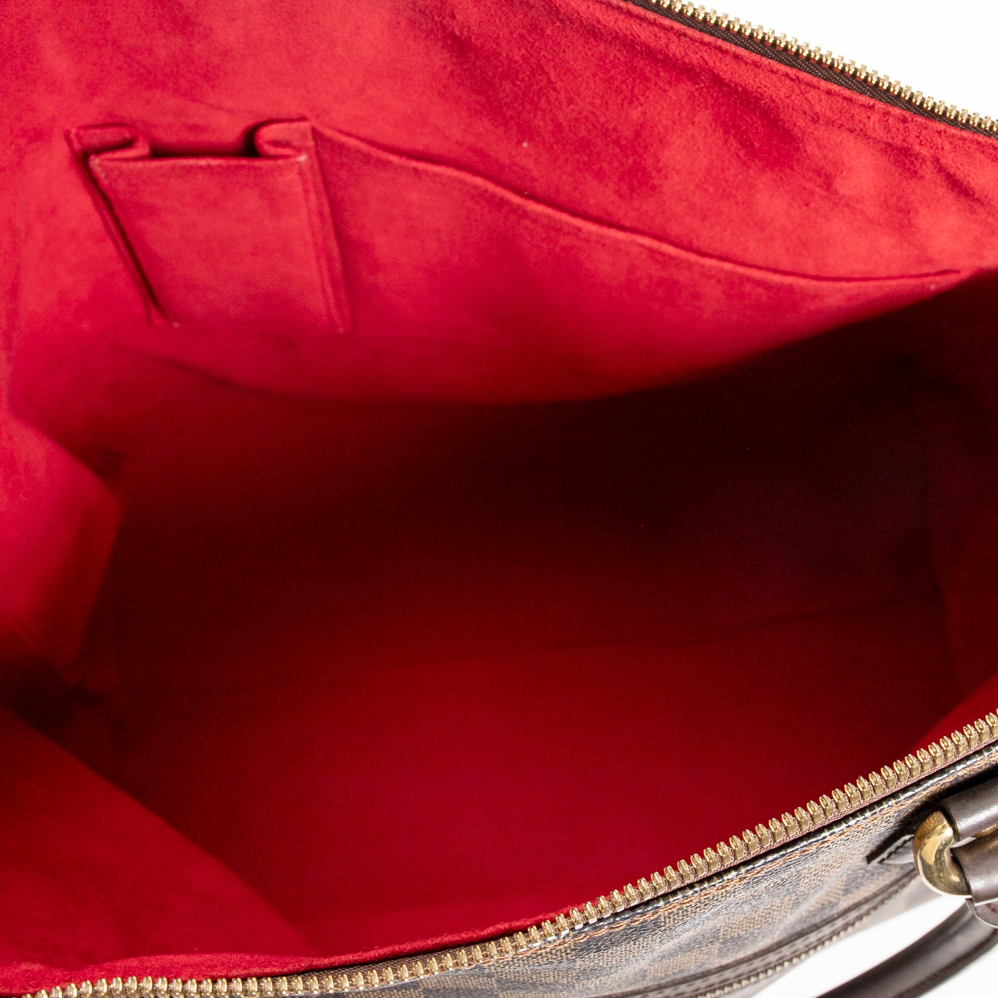 Shoulder bag Saleya GM Brown Damier Ebene