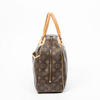 Handbag Deauville Brown Monogram Canvas