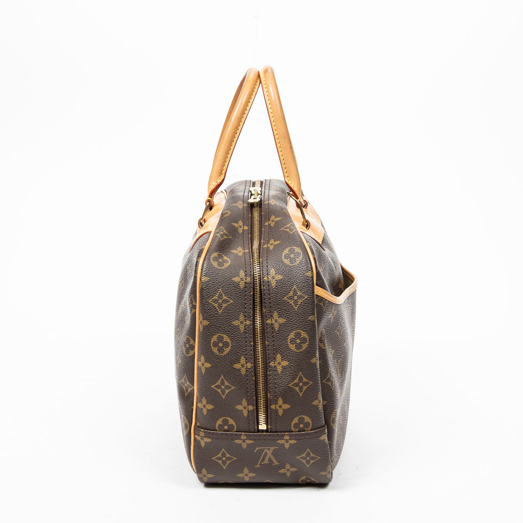 Handbag Deauville Brown Monogram Canvas