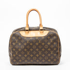 Handbag Deauville Brown Monogram Canvas