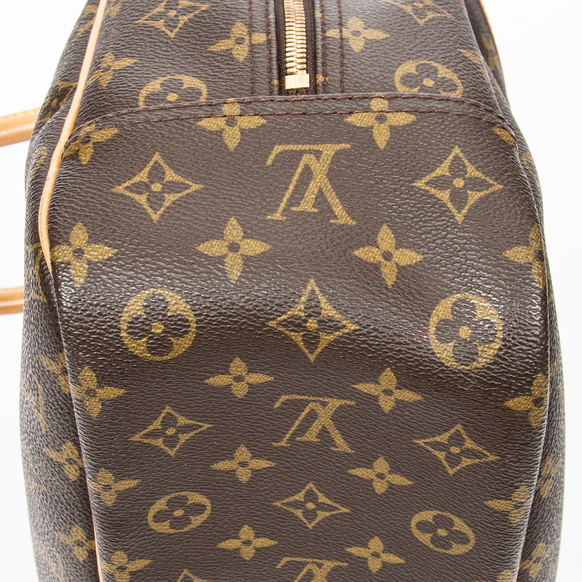 Handbag Deauville Brown Monogram Canvas