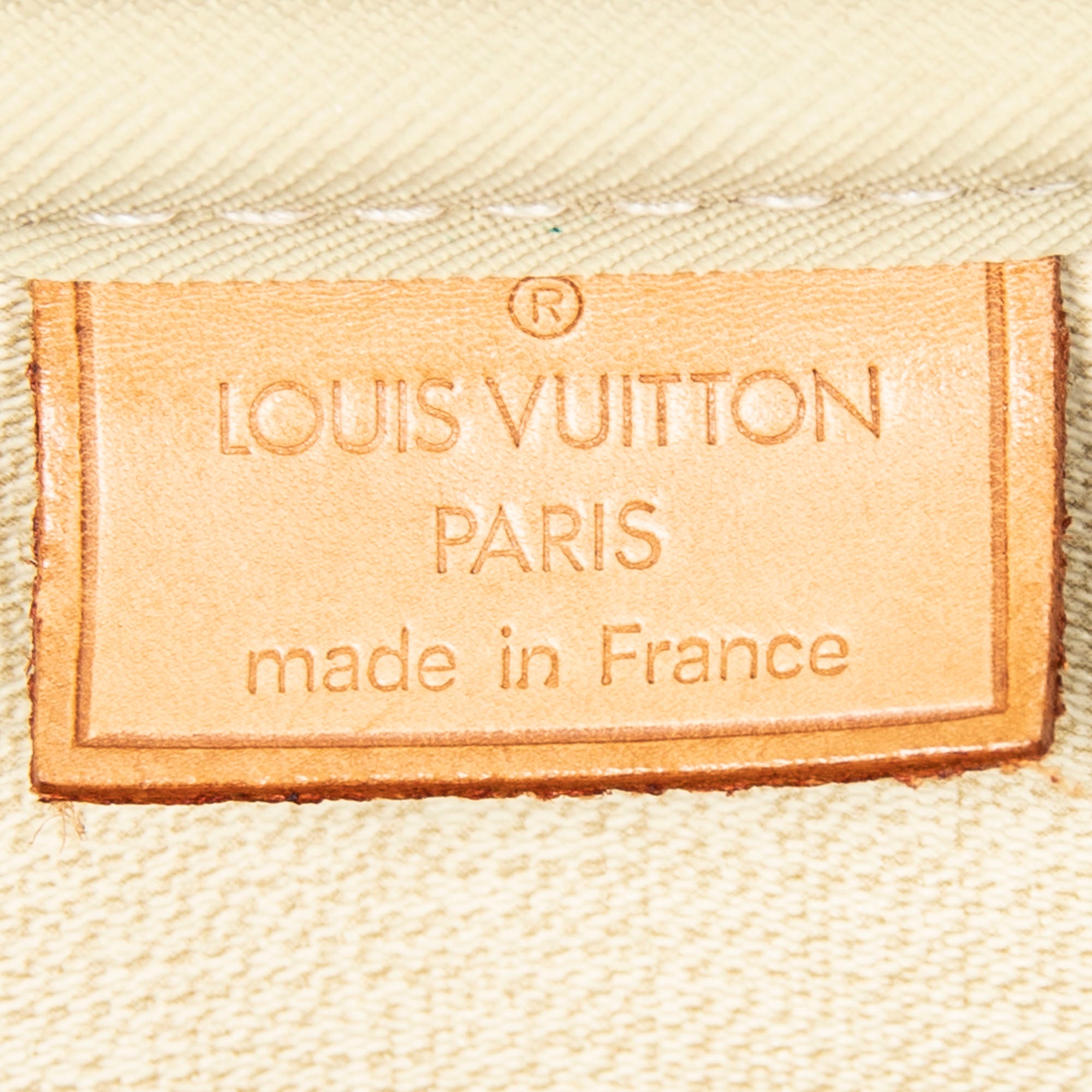 Handbag Deauville Brown Monogram Canvas
