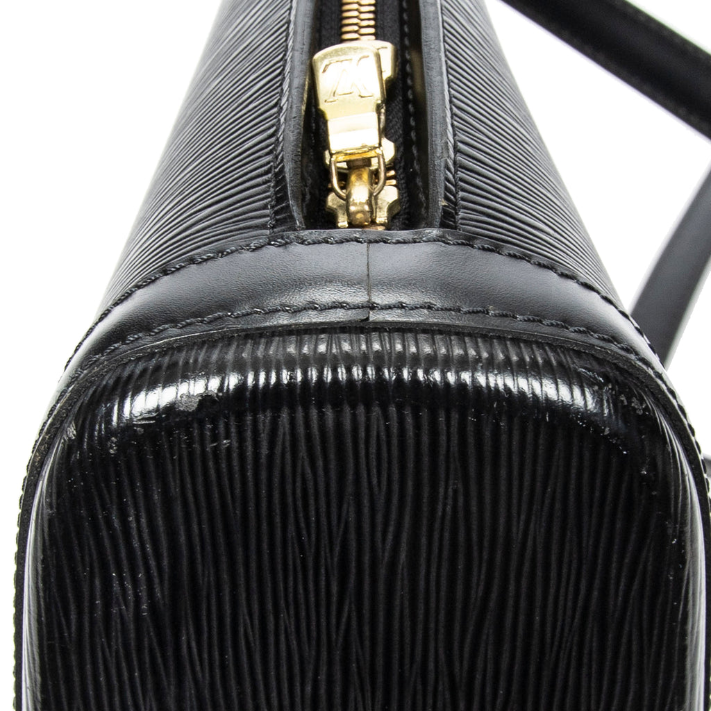 Shoulder bag Lussac Black Epi