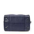 Handbag Medium Amazona 75 Navy Calfskin Leather
