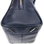 Bolso de mano mediano Amazona 75, piel de becerro, azul marino