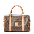 Handbag Vintage Small Boston Beige Macadam Coated Canvas