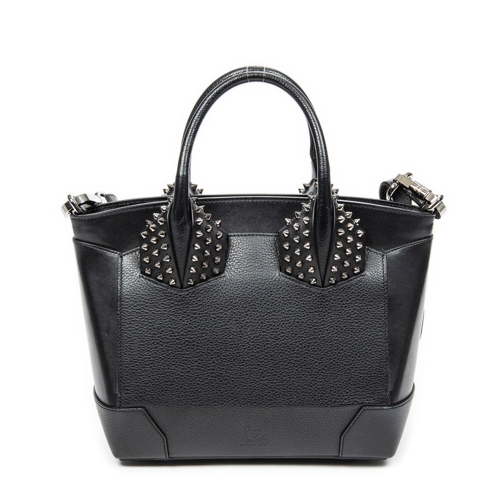Handbag Small Eloise Black Grained Calfskin Leather