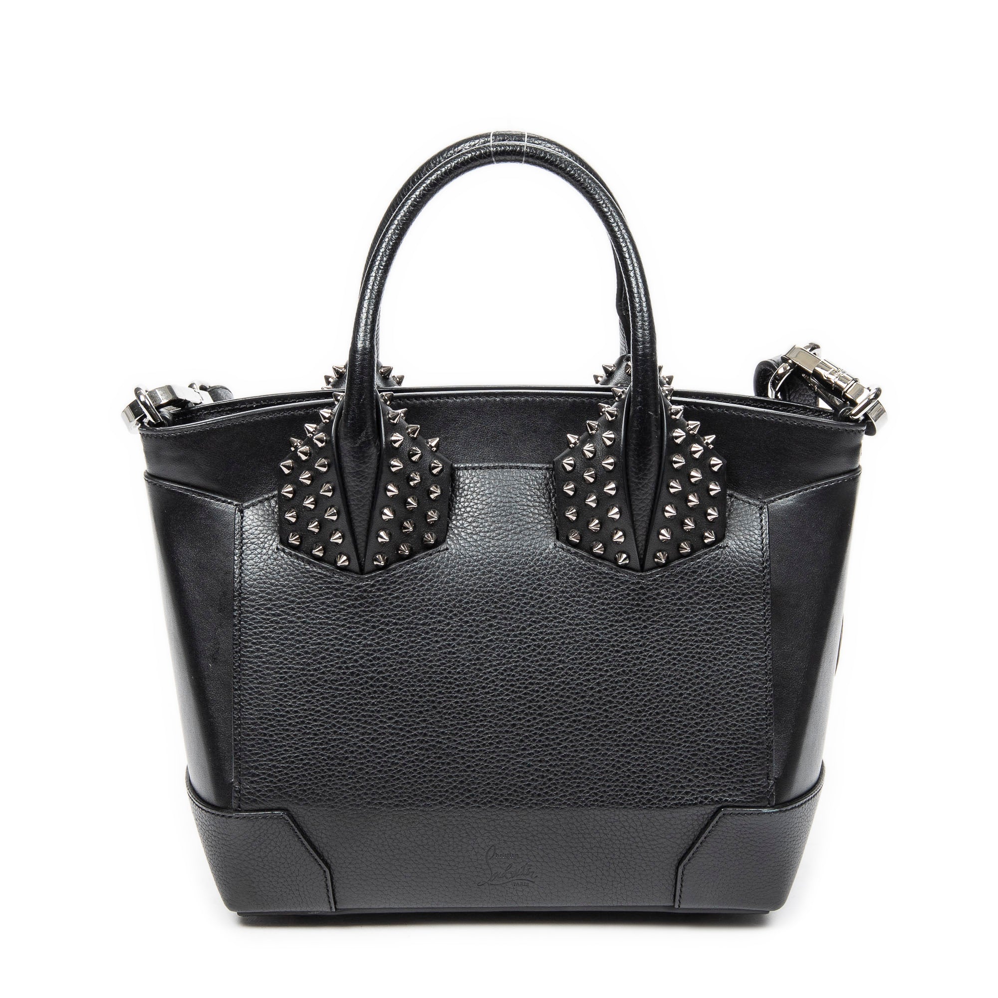 Handbag Small Eloise Black Grained Calfskin Leather