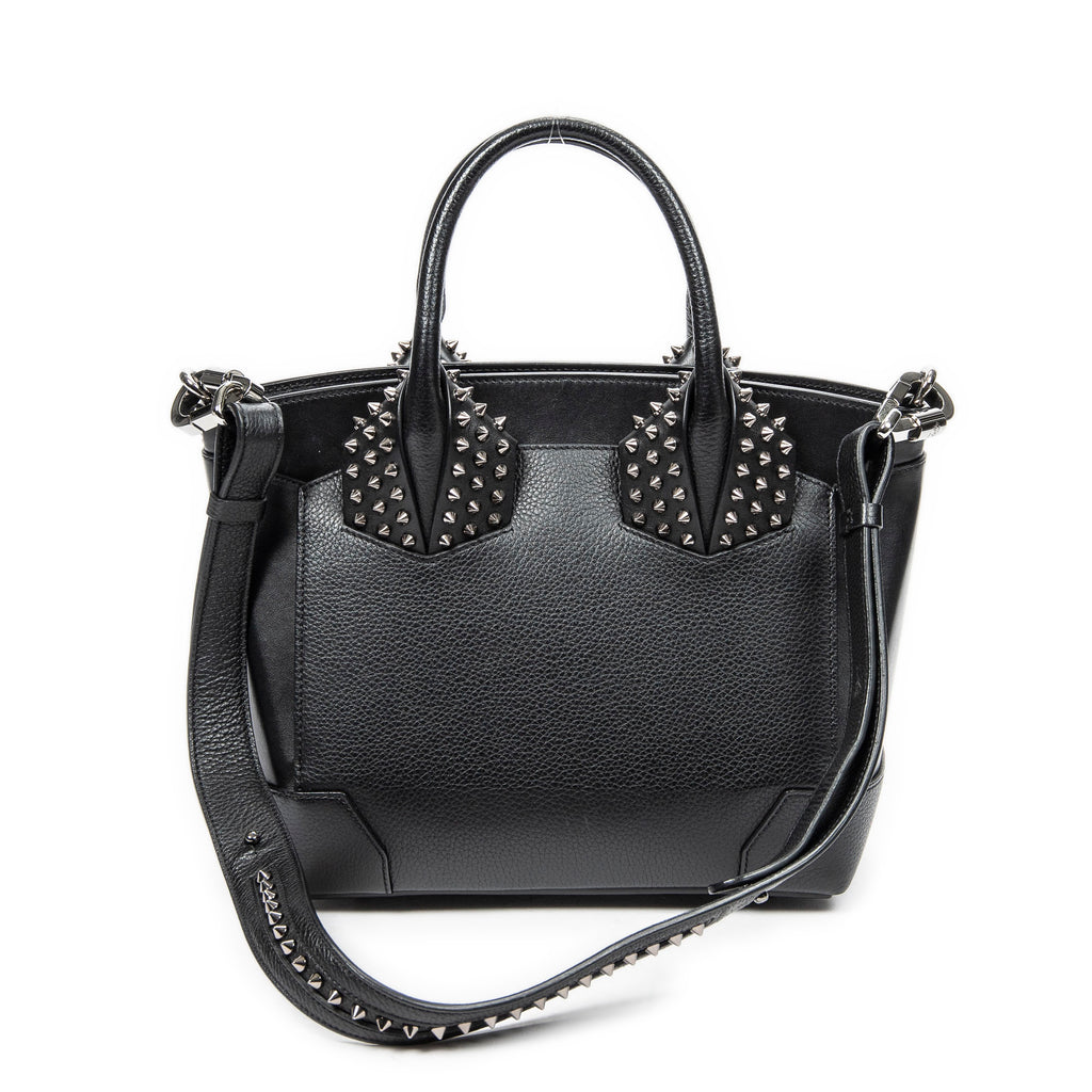 Handbag Small Eloise Black Grained Calfskin Leather