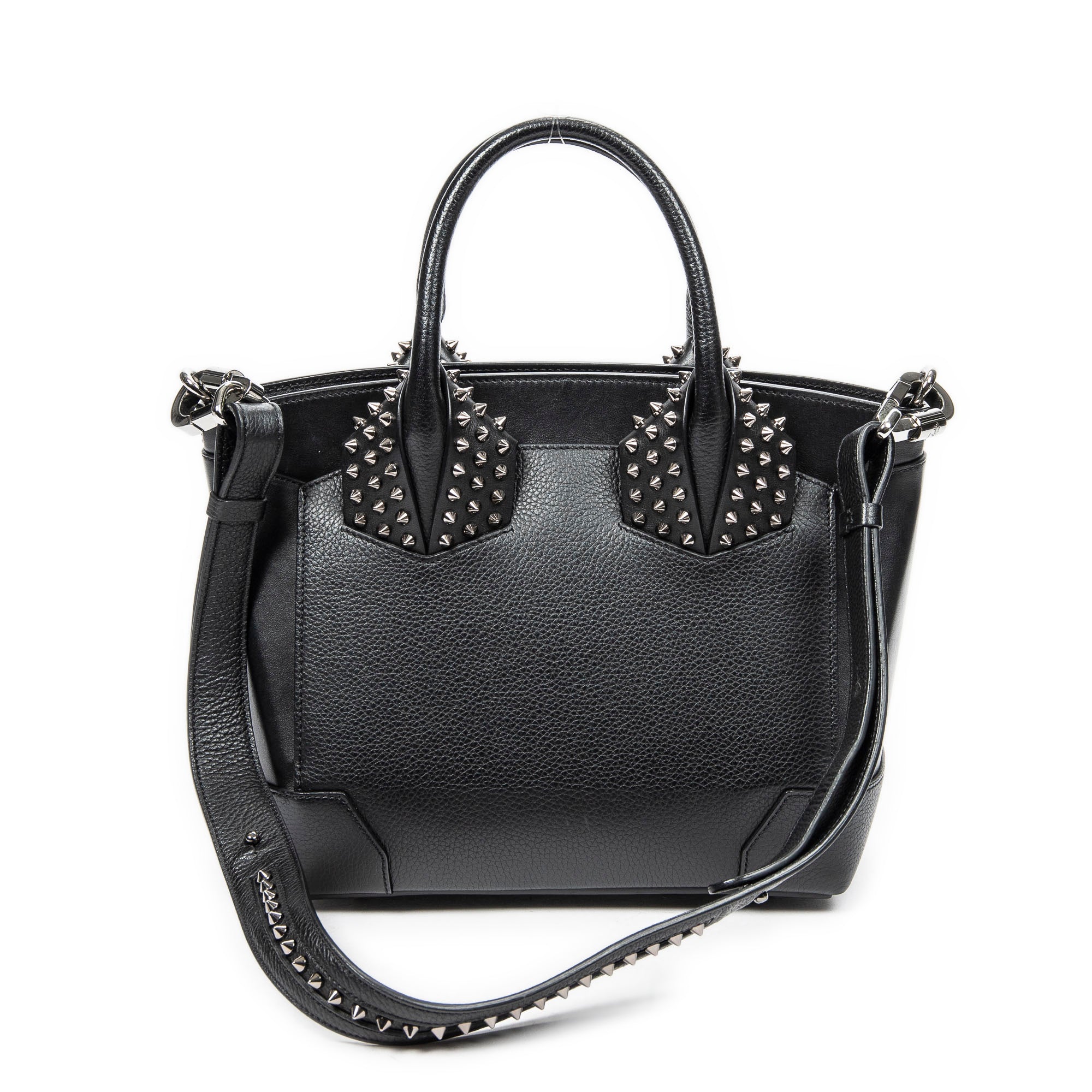 Handbag Small Eloise Black Grained Calfskin Leather