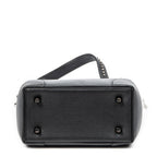 Handbag Small Eloise Black Grained Calfskin Leather