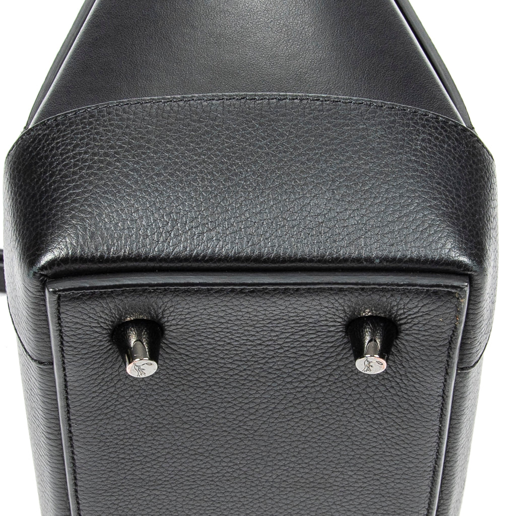 Handbag Small Eloise Black Grained Calfskin Leather
