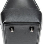 Handbag Small Eloise Black Grained Calfskin Leather