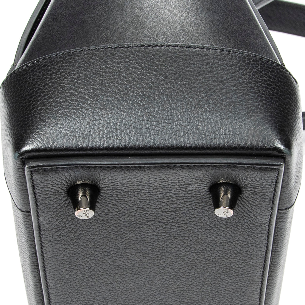 Handbag Small Eloise Black Grained Calfskin Leather