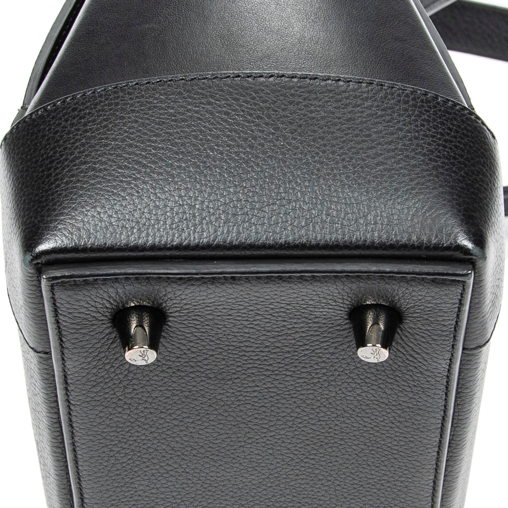 Handbag Small Eloise Black Grained Calfskin Leather