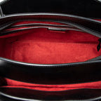 Handbag Small Eloise Black Grained Calfskin Leather