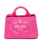 Shoulder bag Small Canapa Tote Fuchsia Pink Canapa Canvas