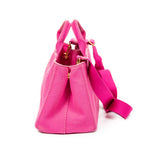 Shoulder bag Small Canapa Tote Fuchsia Pink Canapa Canvas