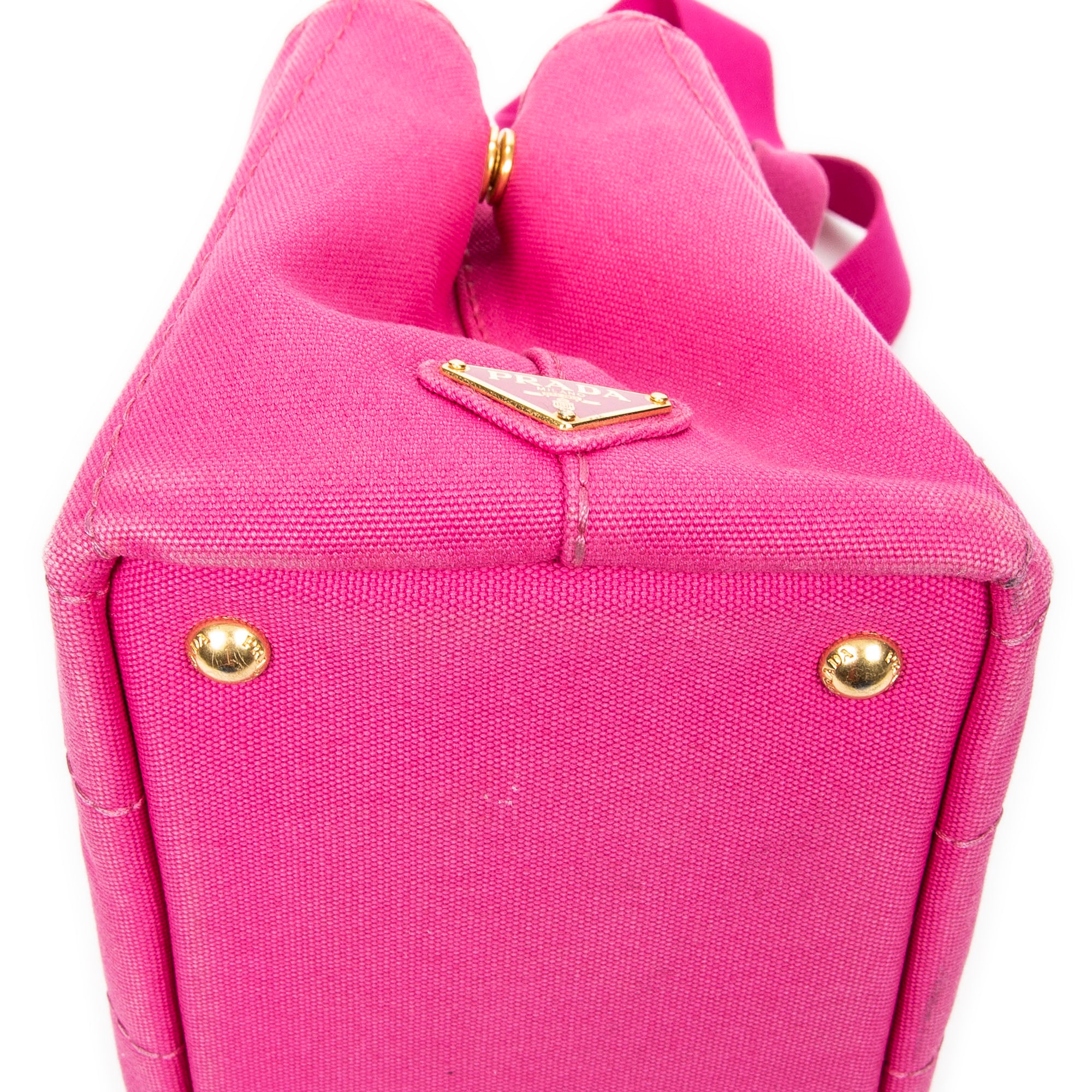 Shoulder bag Small Canapa Tote Fuchsia Pink Canapa Canvas