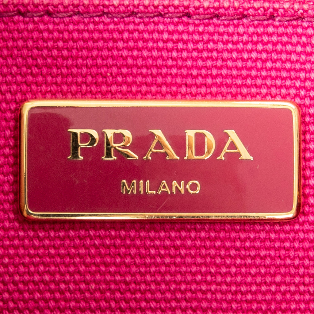 Shoulder bag Small Canapa Tote Fuchsia Pink Canapa Canvas