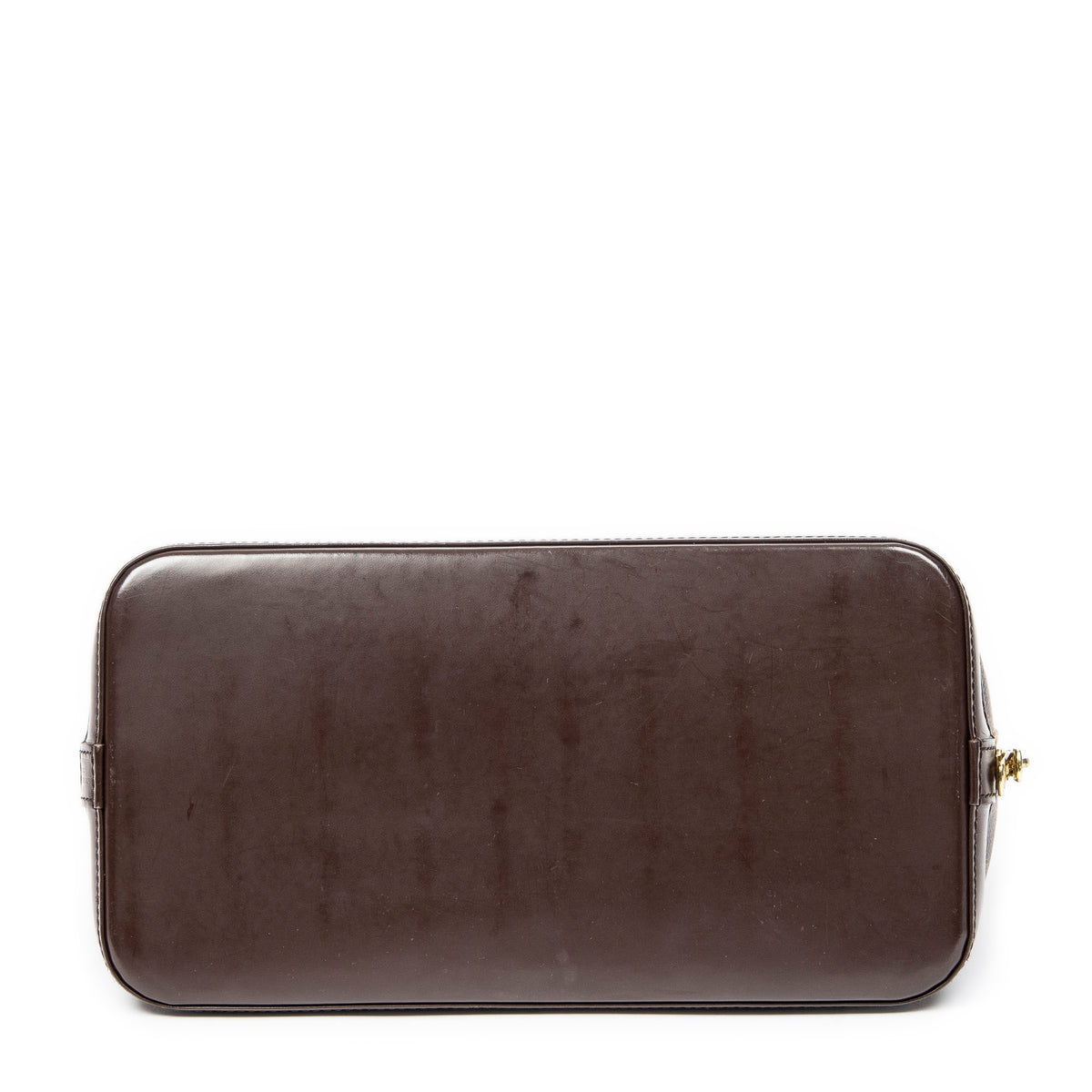 Handbag Alma PM Brown Damier Ebene