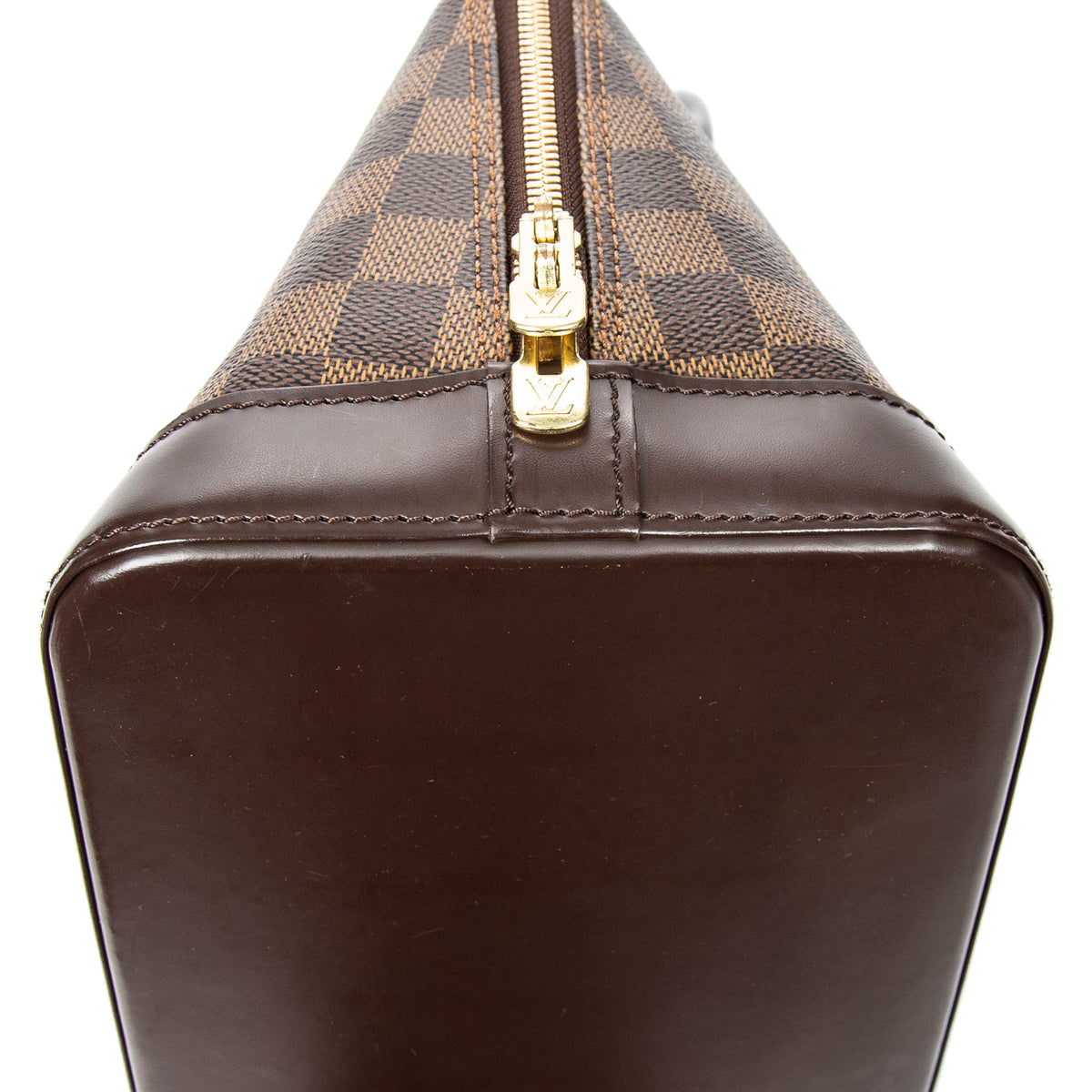 Handbag Alma PM Brown Damier Ebene