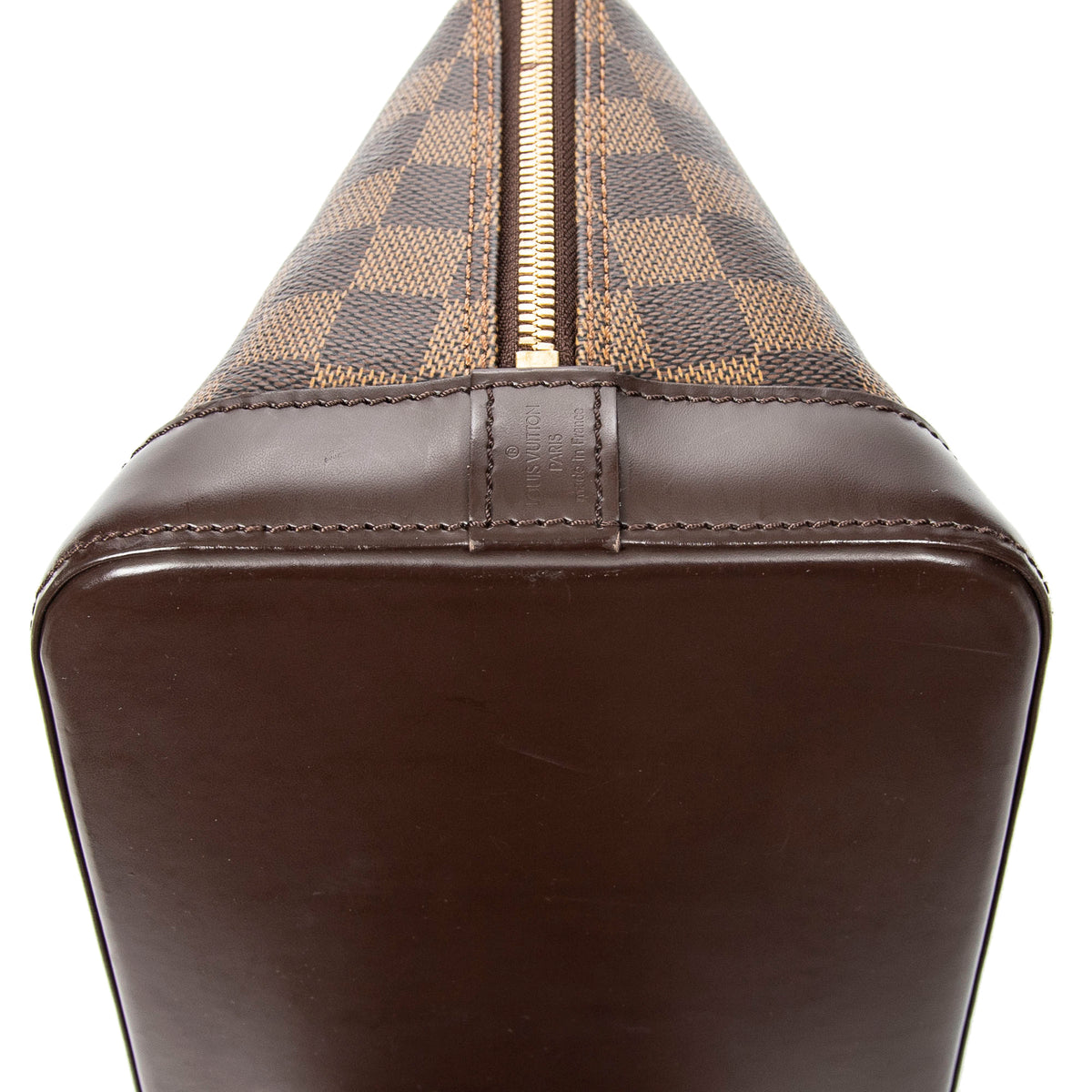 Handbag Alma PM Brown Damier Ebene