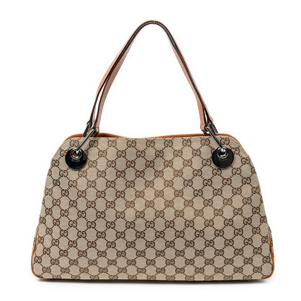 Shoulder bag Medium Eclipse Tote Beige Monogrammed Canvas