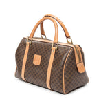 Handbag Vintage Small Boston Beige Macadam Coated Canvas