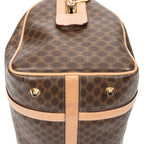 Handbag Vintage Small Boston Beige Macadam Coated Canvas