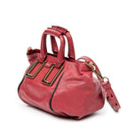 Handbag Mini Ethel Red Calfskin Leather