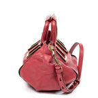 Handbag Mini Ethel Red Calfskin Leather