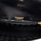 Shoulder bag Vintage Rectangular Flap Black Smooth Calfskin Leather