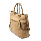 Shoulder bag Tall Shopping Tote Beige Vitello Daino Leather
